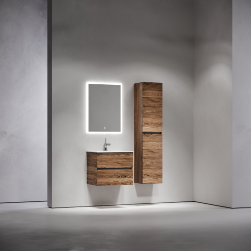 Тумба под раковину Sancos Urban UR60ECH 59х45х55 подвесная цвет дуб чарльстон - фото 3